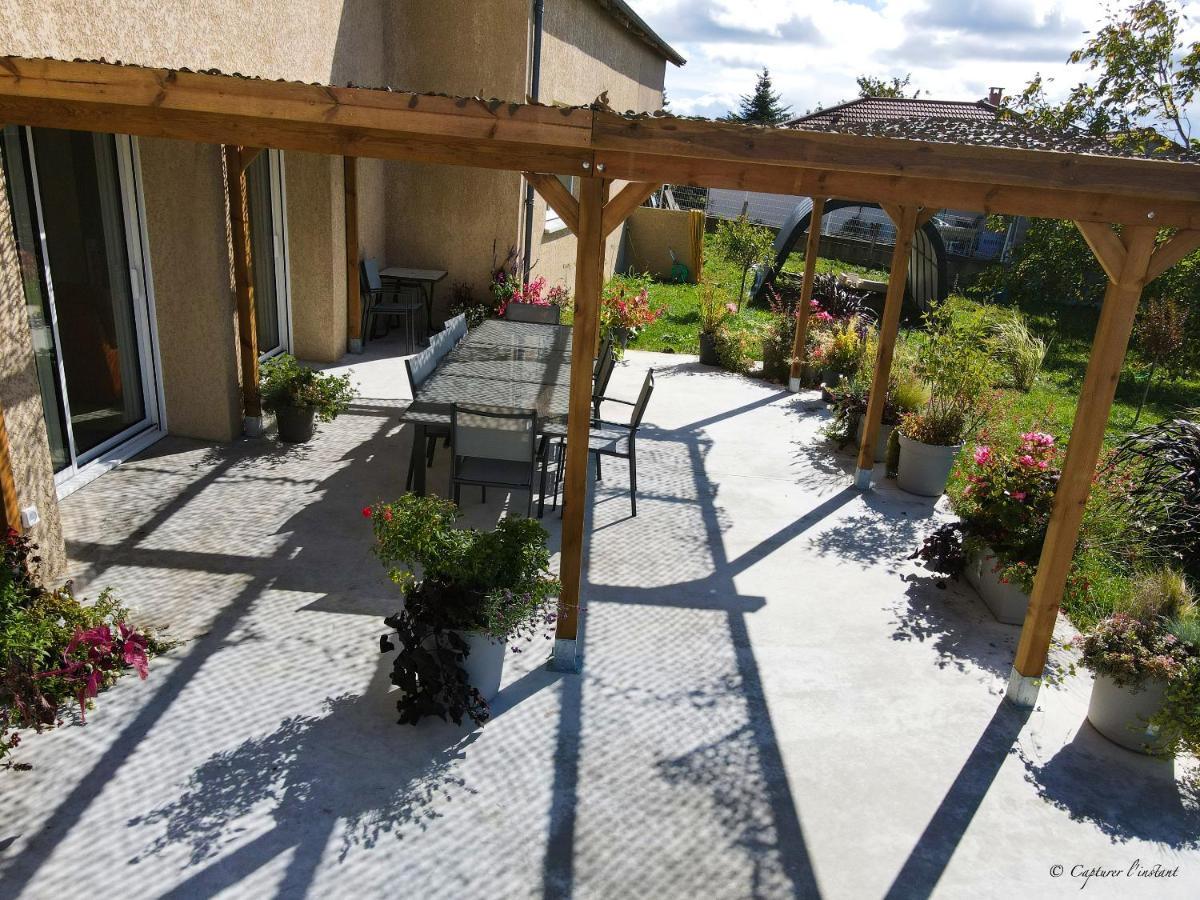 Villa Elegante A Panissieres Avec Piscine Privee エクステリア 写真
